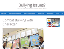 Tablet Screenshot of mybullyexpert.com